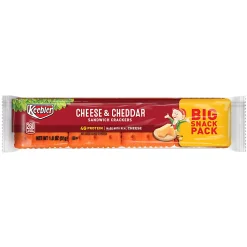 Keebler® Cheese And Cheddar Sandwich Crackers, Pack Of 12
