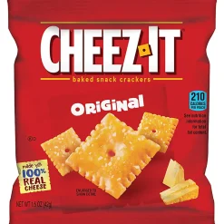 KeeblerĀ® Cheez-It Crackers, 1.5 Oz, Pack Of 8