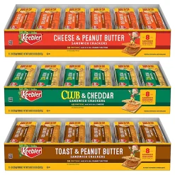 Keebler Cracker Variety Pack, Box Of 36 Packages