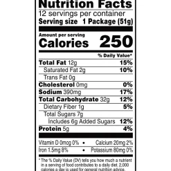 KeeblerĀ® Sandwich Crackers, Toast And Peanut Butter, 1.8 Oz, Box Of 12