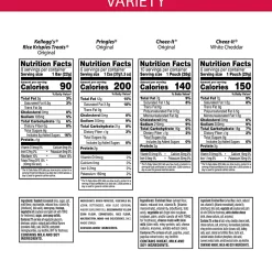 Kellogg's Keebler Mega Variety Pack, 30 Bags Per Box, 30.1 Oz