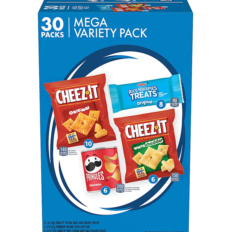 Kellogg's Keebler Mega Variety Pack, 30 Bags Per Box, 30.1 Oz