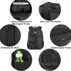 Kelty 4369 Multi-Pocket Backpack With 17