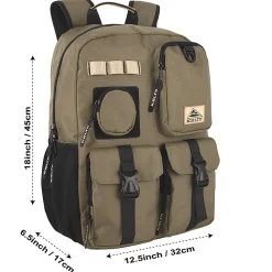 Kelty 4371 Multi-Pocket Backpack With 17