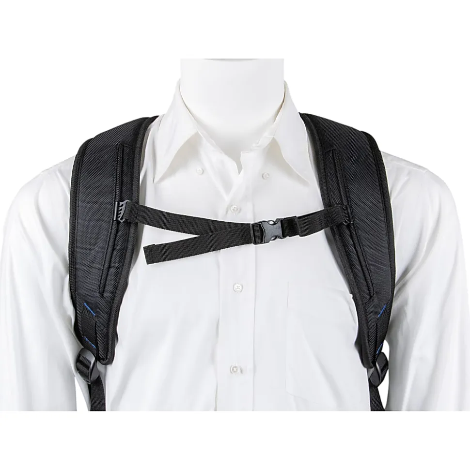 Kenneth Cole Reaction Backpack For 17" Laptops, Black