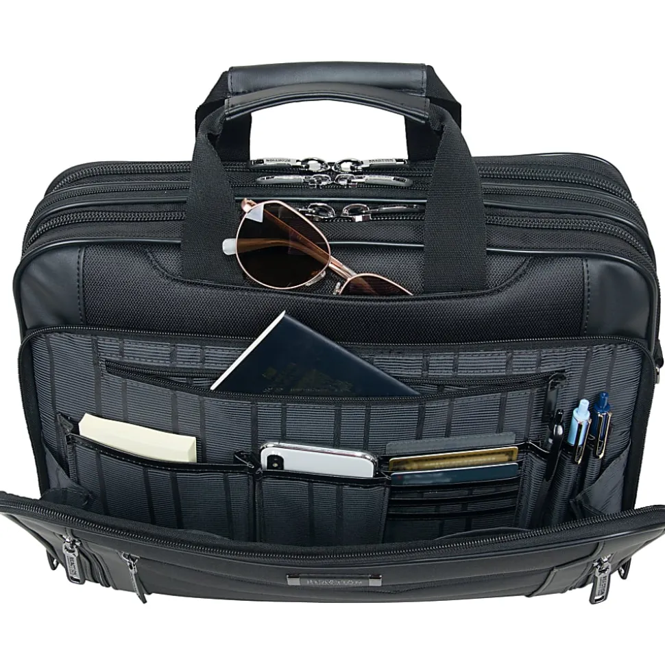 Kenneth Cole Reaction Keystone Collection 17.3" Laptop Case, Black