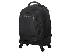 Kenneth Cole Reaction Polyester Double-Compartment 4-Wheel Rolling Backpack With 17
