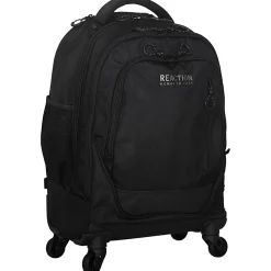 Kenneth Cole Reaction Polyester Double-Compartment 4-Wheel Rolling Backpack With 17