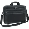 Kenneth Cole Reaction 18.4" Portfolio/Computer Case, 13 1/2"H x 19"W x 3 1/2"D, Black