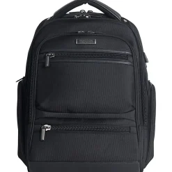 Kenneth Cole Reaction R-Tech Laptop Backpack with USB Charging, Black