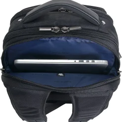 Kenneth Cole Reaction R-Tech Laptop Backpack with USB Charging, Black