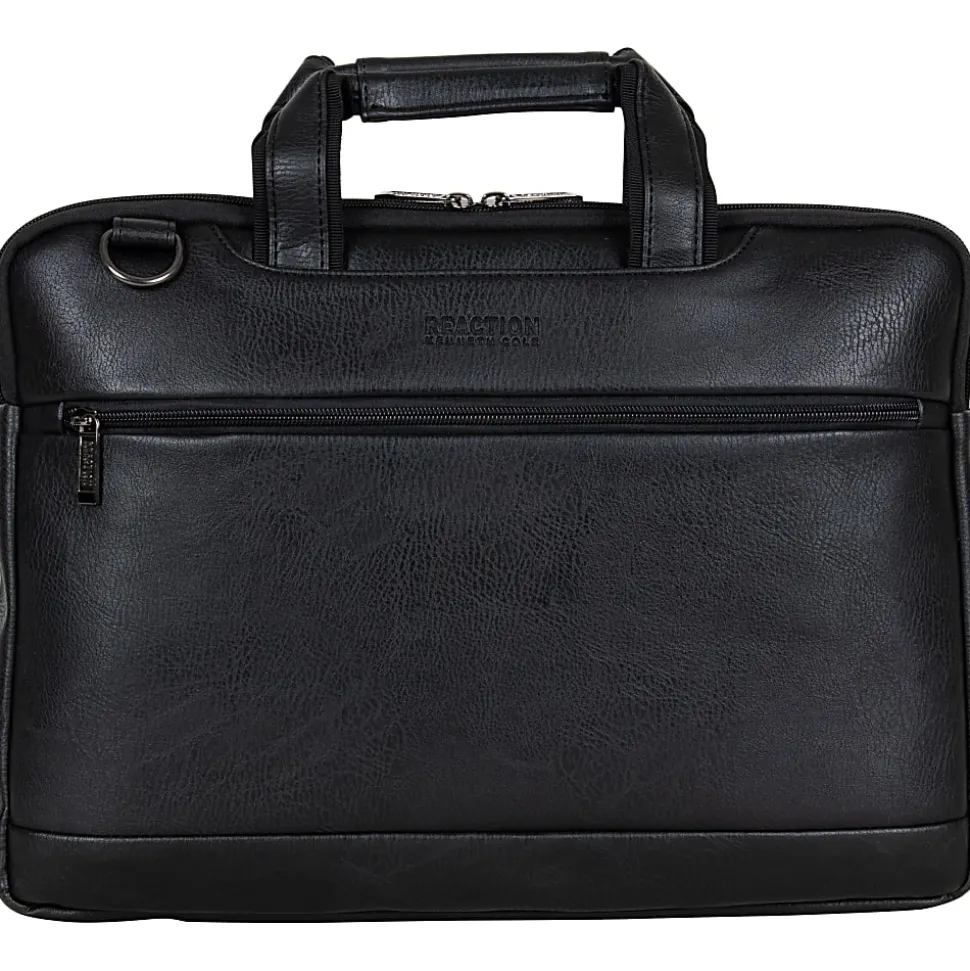 Kenneth Cole Reaction Slim Laptop Case For 16" Laptops, 11.5" x 15.75" x 1.5", Black