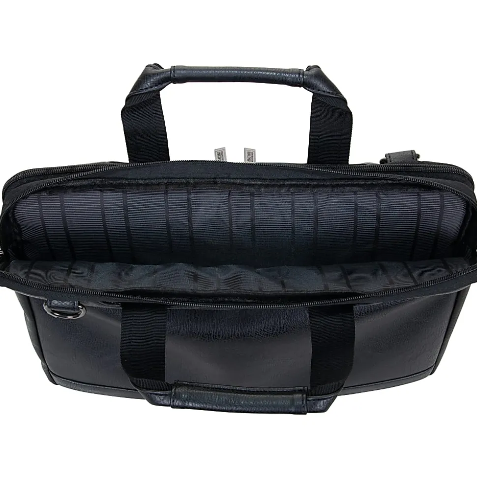 Kenneth Cole Reaction Slim Laptop Case For 16" Laptops, 11.5" x 15.75" x 1.5", Black