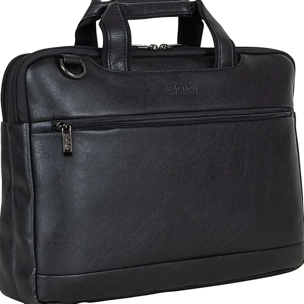 Kenneth Cole Reaction Slim Laptop Case For 16" Laptops, 11.5" x 15.75" x 1.5", Black