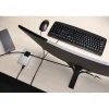 Kensington Desktop & Peripherals Locking Kit 2.0 - 8 ft Cable - Keyed Lock - Black - Carbon Steel - For Desktop Computer