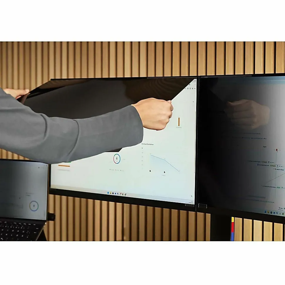 Kensington MagPro 27.0" Monitor Privacy Screen with Magnetic Strip Black - - K58359WW