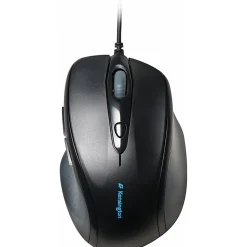 Kensington Pro Fit Wired Mouse, Full-Size, Black