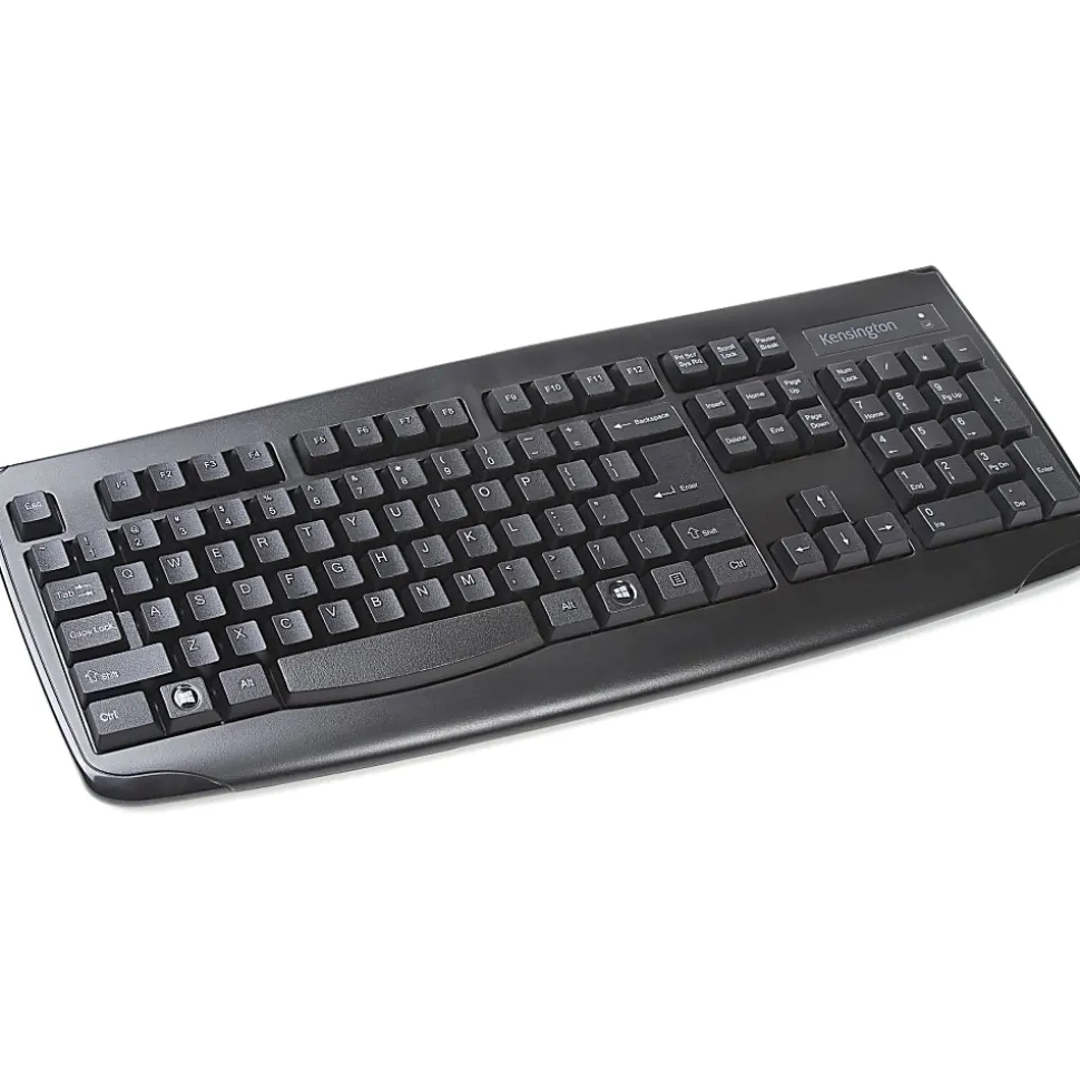 Kensington Pro Fit Wireless Keyboard, Black, K72450USA