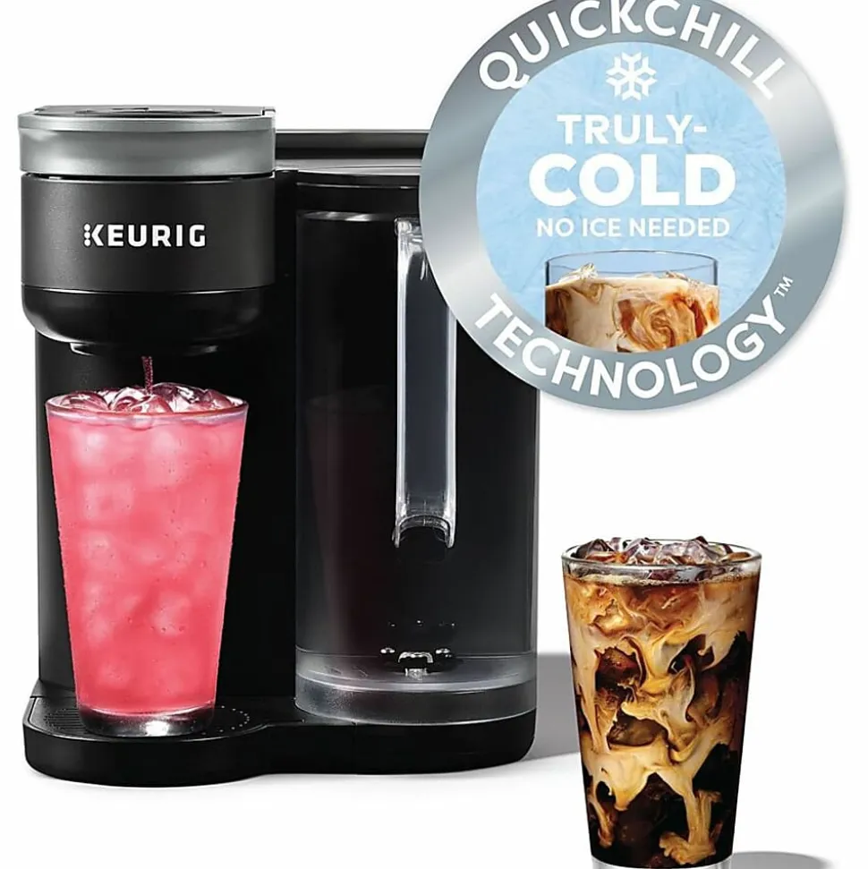 Keurig® Brew & Chill 10-Cup Programmable Coffeemaker, Black