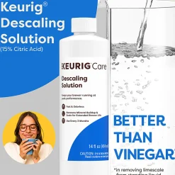 Keurig Brewer Descaling Solution, 1.75 Cups