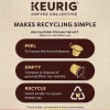 Keurig Coffee Collective Global Trek Single-Serve K-Cup Pods, Medium Roast Coffee, 80 Count (4 Packs of 20)