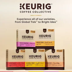 Keurig Coffee Collective Global Trek Single-Serve K-Cup Pods, Medium Roast Coffee, 80 Count (4 Packs of 20)