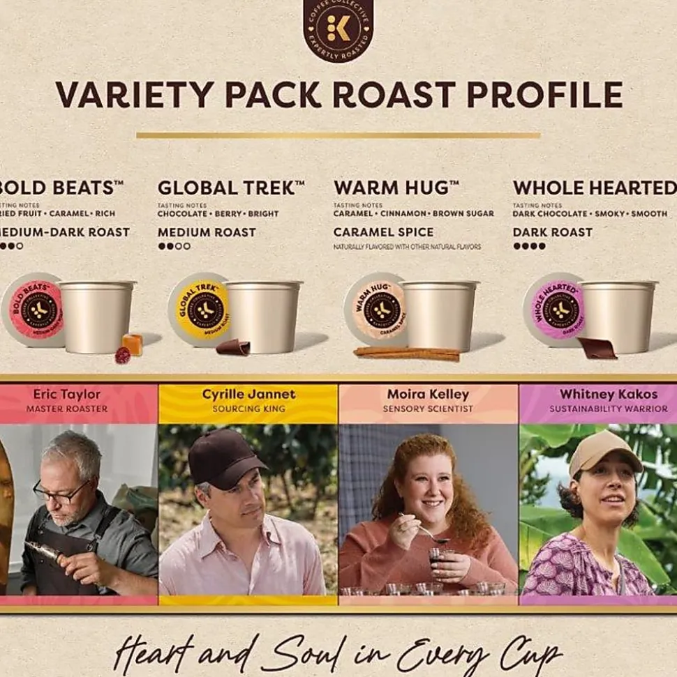 Keurig Coffee Collective Variety Pack Single-Serve K-Cup Pods, 20 Count