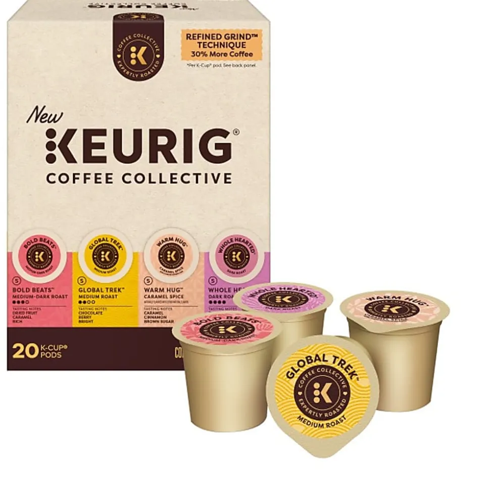 Keurig Coffee Collective Variety Pack Single-Serve K-Cup Pods, 20 Count