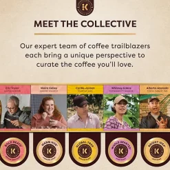 Keurig Coffee Collective Warm Hug Caramel Spice Single-Serve K-Cup Pods, Light Roast Coffee, 8 Count