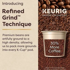 Keurig Coffee Collective Warm Hug Caramel Spice Single-Serve K-Cup Pods, Light Roast Coffee, 8 Count