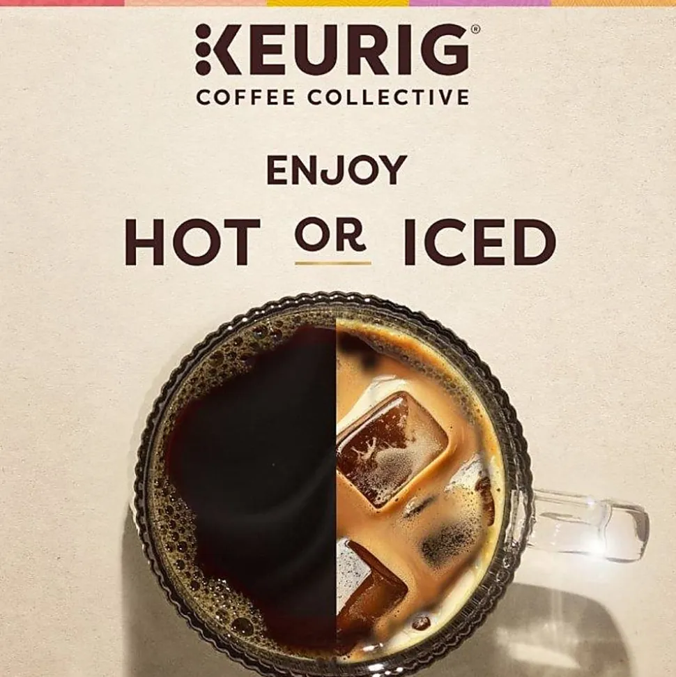 Keurig Coffee Collective Warm Hug Caramel Spice Single-Serve K-Cup Pods, Light Roast Coffee, 20 Count