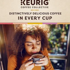 Keurig Coffee Collective Warm Hug Caramel Spice Single-Serve K-Cup Pods, Light Roast Coffee, 20 Count