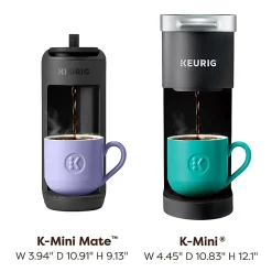 Keurig K-Mini Mate Single-Serve K-Cup Pod Coffee Maker, Black