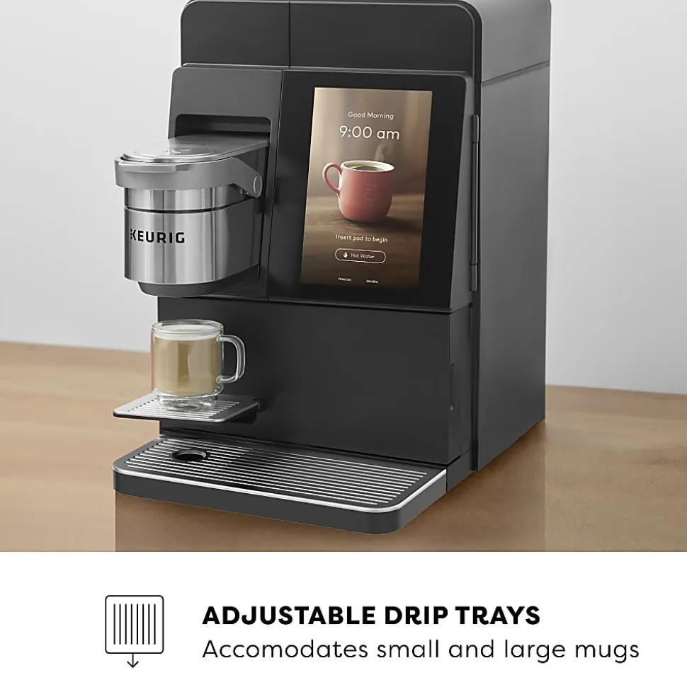 Keurig® K-4500™ Single-Serve K-Cup® Pod Cafe System for Large Workplaces makes Coffee, Tea, Cappuccinos and Lattes, Black