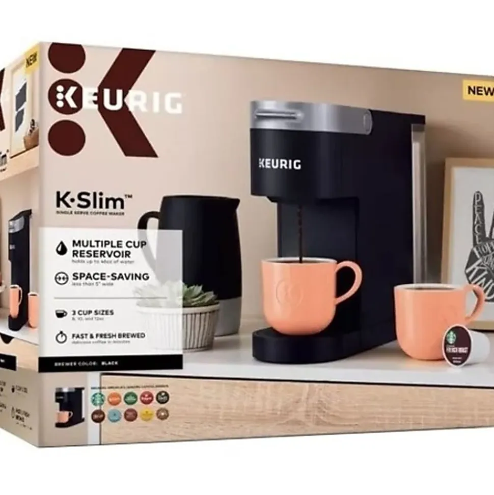 Keurig® K-Slim™ Single-Serve Coffee Maker, Black