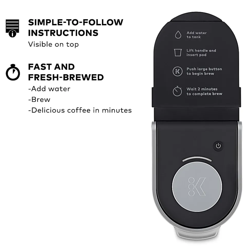 Keurig® K-Suite® In-Room Single Serve Coffee Maker, Silver