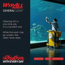 Kimberly-Clark Professional™ Wipers WypAll™ X60 Pop-Up™ Box, 9 1/10