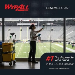 Kimberly-Clark Professional™ Wipers WypAll™ X60 Pop-Up™ Box, 9 1/10