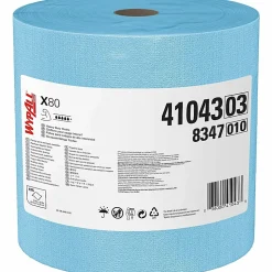 Kimberly-Clark Professionalâ„¢ Wypallâ„¢ Wipers, 12 1/2" x 13 7/16", Blue, 475 Sheets