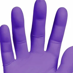 KIMTECH Kimberly Clark Safeskin Purple Nitrile Exam Gloves, Small, Purple, Box Of 100