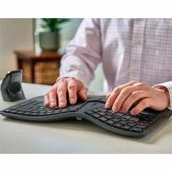Kinesis Mwave Ergonomic Keyboard For Pc, Kb150Ptac