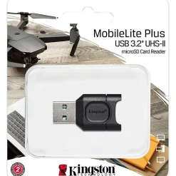 Kingston MobileLite Plus microSD Reader, MLPM