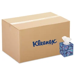 Kleenex® Anti-Viral Facial Tissue, 3-Ply, White, 55 Sheets/Box, 27 Boxes/Carton