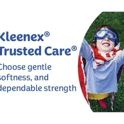Kleenex® Anti-Viral 3-Ply Facial Tissues, White, 55 Tissues Per Box, Pack Of 4 Boxes