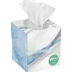 Kleenex® BOUTIQUE™ 3-Ply Facial Tissue With Lotion, Cold Care, 75 Sheets Per Box
