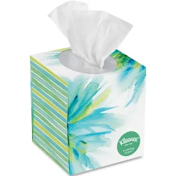Kleenex® BOUTIQUE™ 3-Ply Facial Tissue With Lotion, Cold Care, 75 Sheets Per Box