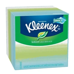 Kleenex® BOUTIQUE™ 3-Ply Facial Tissue With Lotion, Cold Care, 75 Sheets Per Box