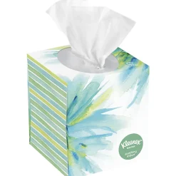 Kleenex® BOUTIQUE™ 3-Ply Facial Tissue With Lotion, Cold Care, 75 Sheets Per Box