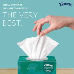 Kleenex® Boutique 2-Ply Facial Tissue, White, 95 Sheets Per Box, Carton Of 36 Boxes