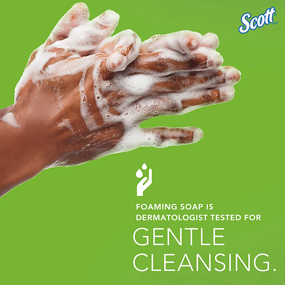 Kleenex® Foam Skin Cleanser Soap, Unscented, 33.8 Oz, Carton of 6 Cleansers